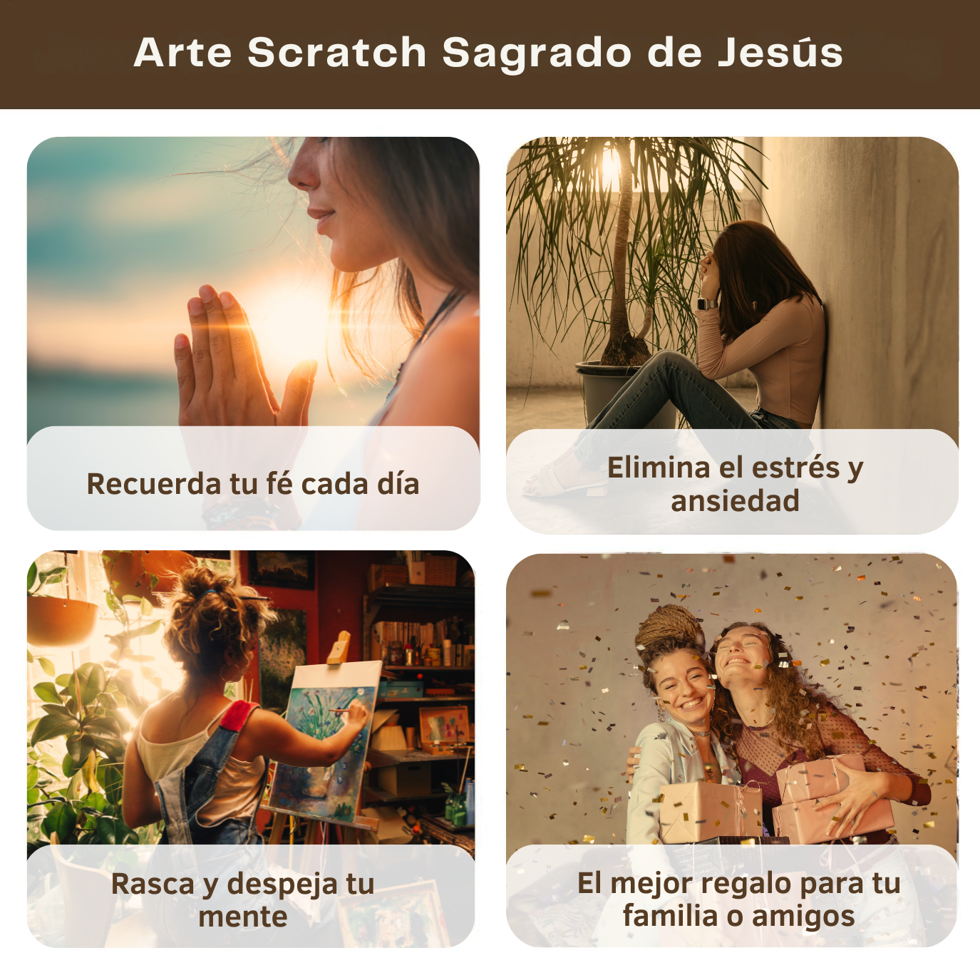 Cuadros Para Rascar de Jesús