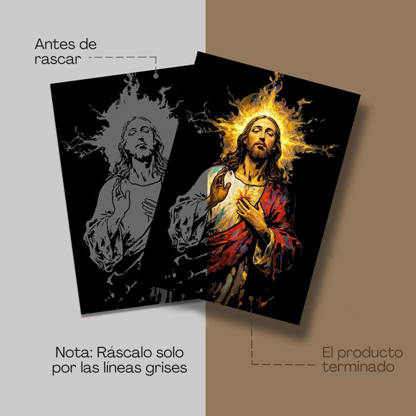 Cuadros Para Rascar de Jesús