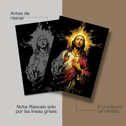 Cuadros Para Rascar de Jesús