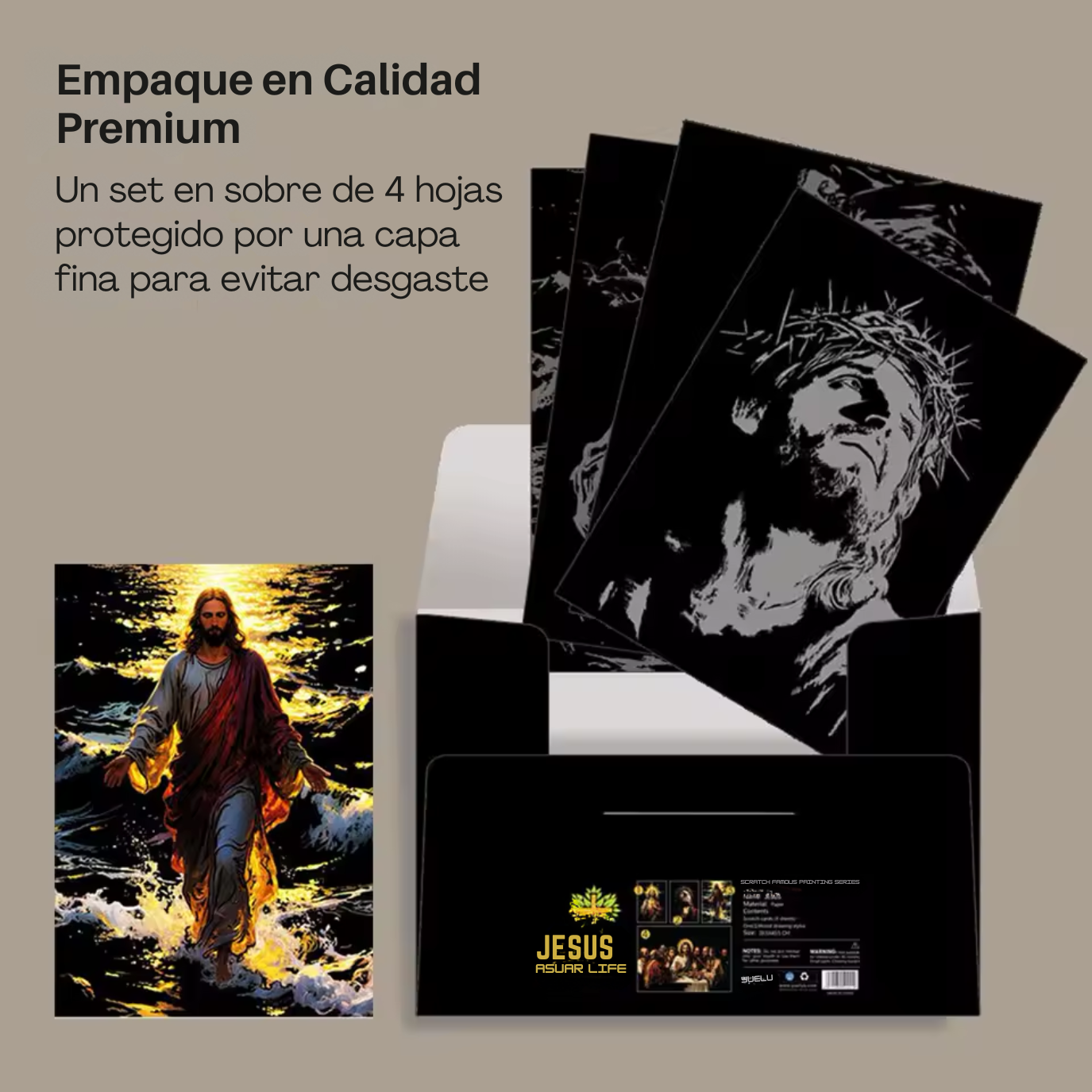 Cuadros Para Rascar de Jesús