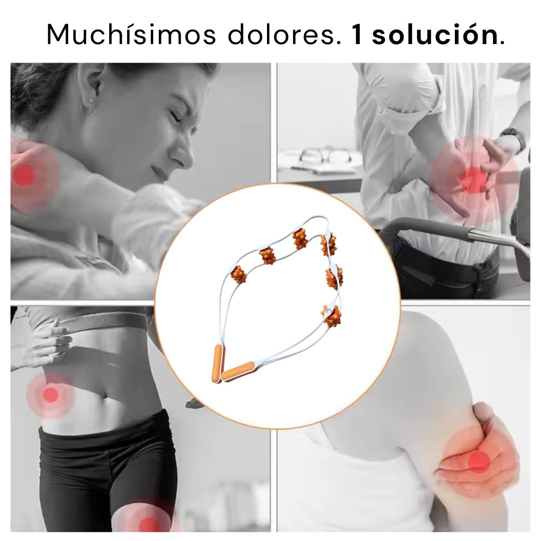 Rodillo Masajeador de Cuerda